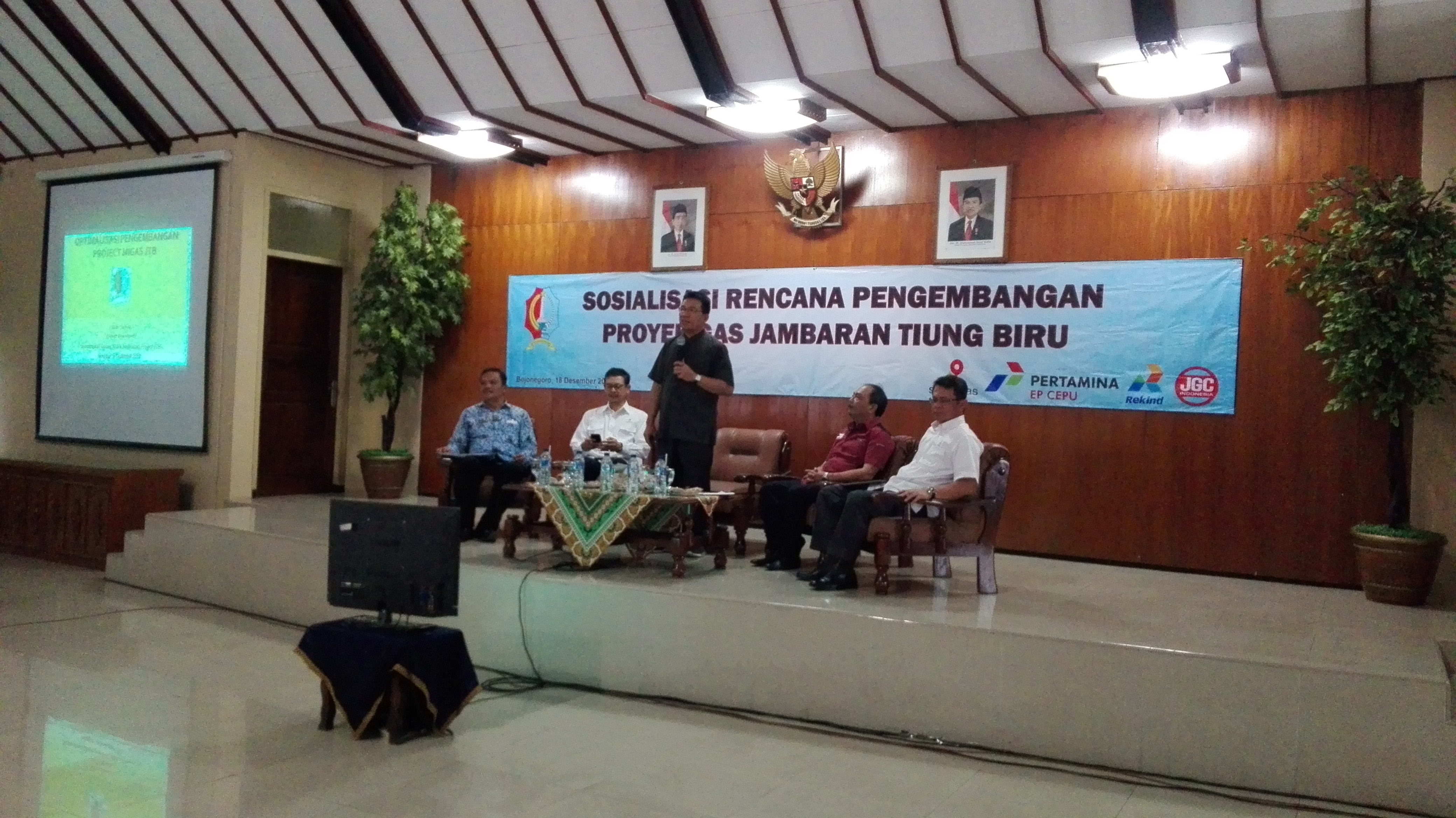 Sosialisasi Rencana Pengembangan Proyek Gas Jambaran Tiung Biru