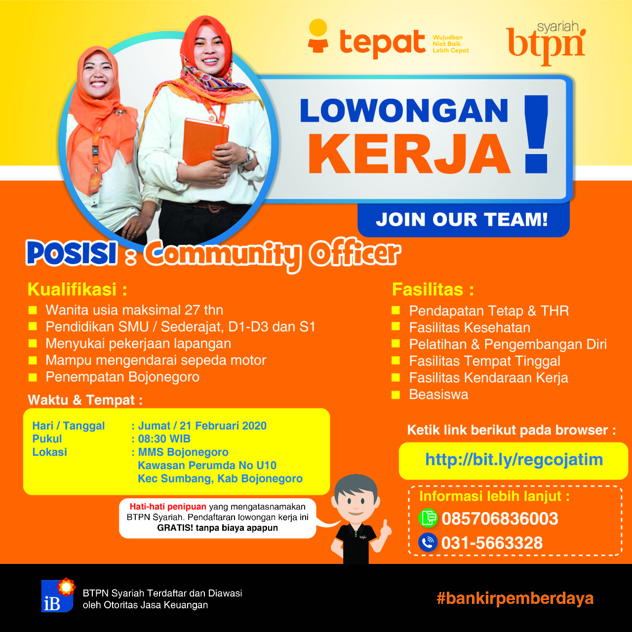 Lowongan Kerja BTPN Syariah