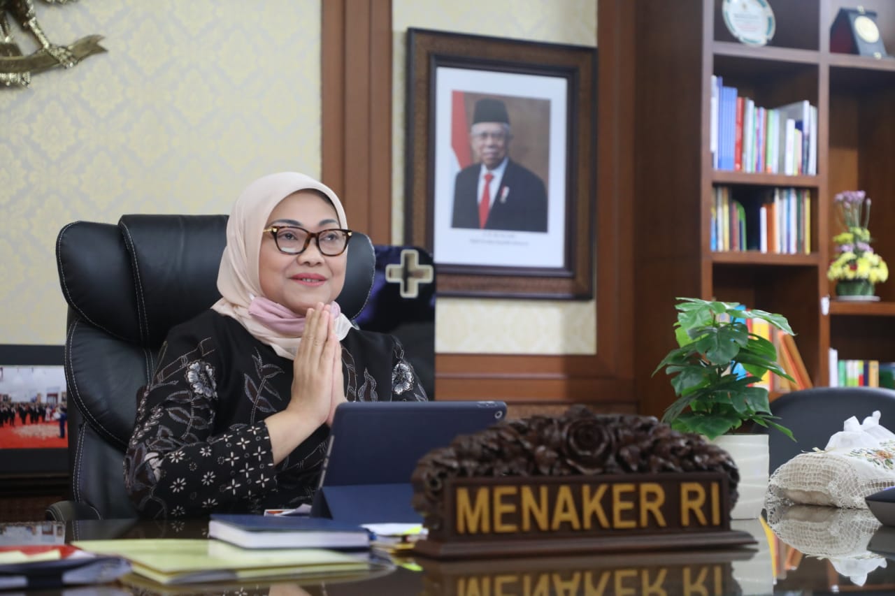 Menaker : Adaptasi, Kreasi dan Inovasi Kunci Hadapi Krisis Pandemi Covid-19