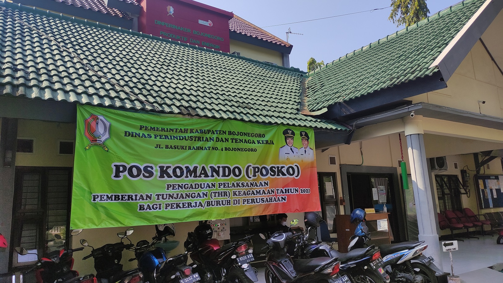Dinas Perinaker Buka Posko Pengaduan THR Keagamaan Tahun 2021