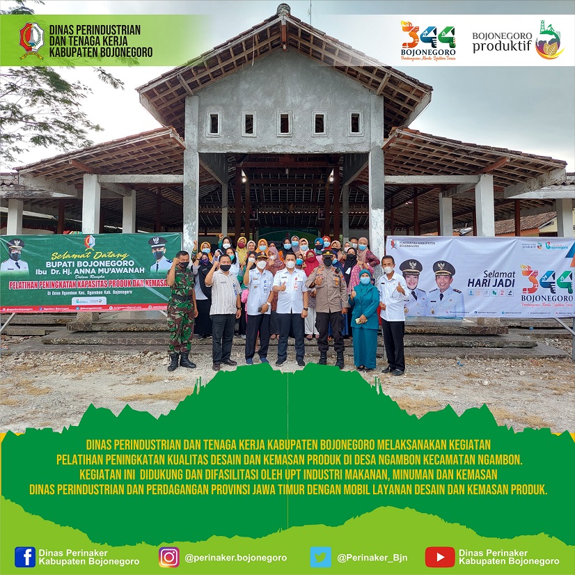 Pelatihan Peningkatan Kualitas Desain dan Kemasan Produk di Desa Ngambon Kecamatan Ngambon