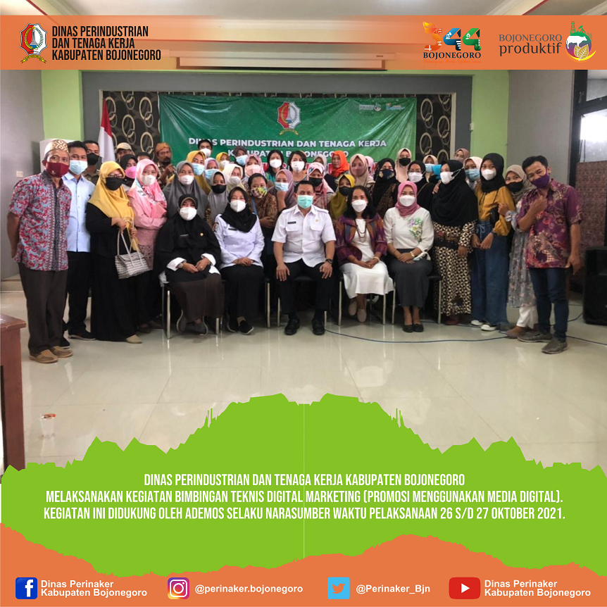 Bimbingan Teknis Digital Marketing bagi pelaku IKM