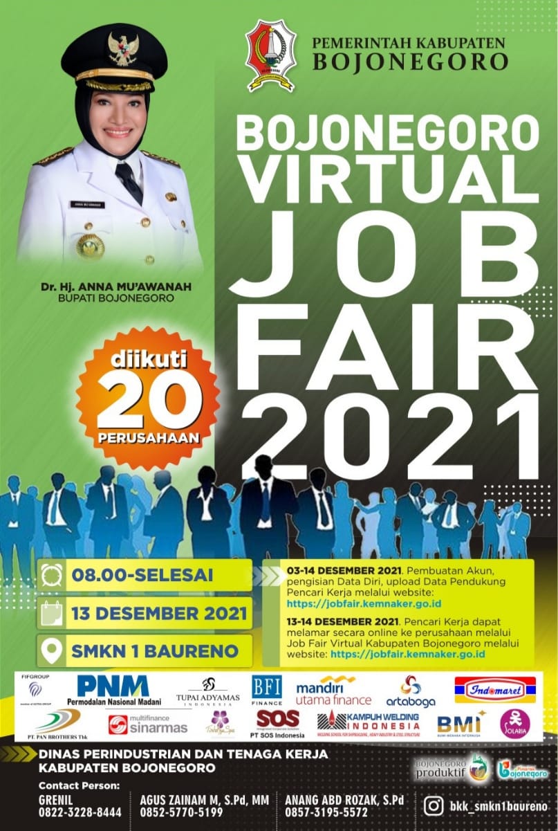 BOJONEGORO VIRTUAL JOB FAIR 2021