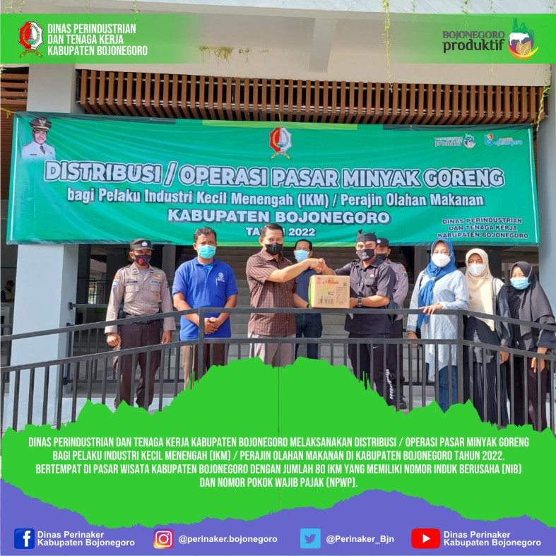 DISTRIBUSI/ OPERASI PASAR MINYAK GORENG BAGI PELAKU IKM