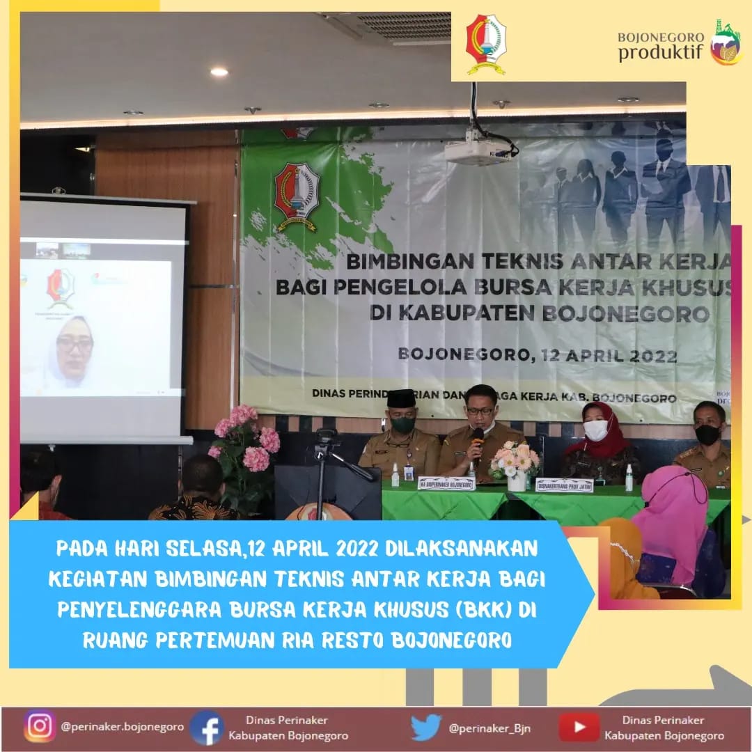Bimbingan Teknis Antar Kerja Bagi Penyelenggara Bursa Kerja Khusus (BKK)