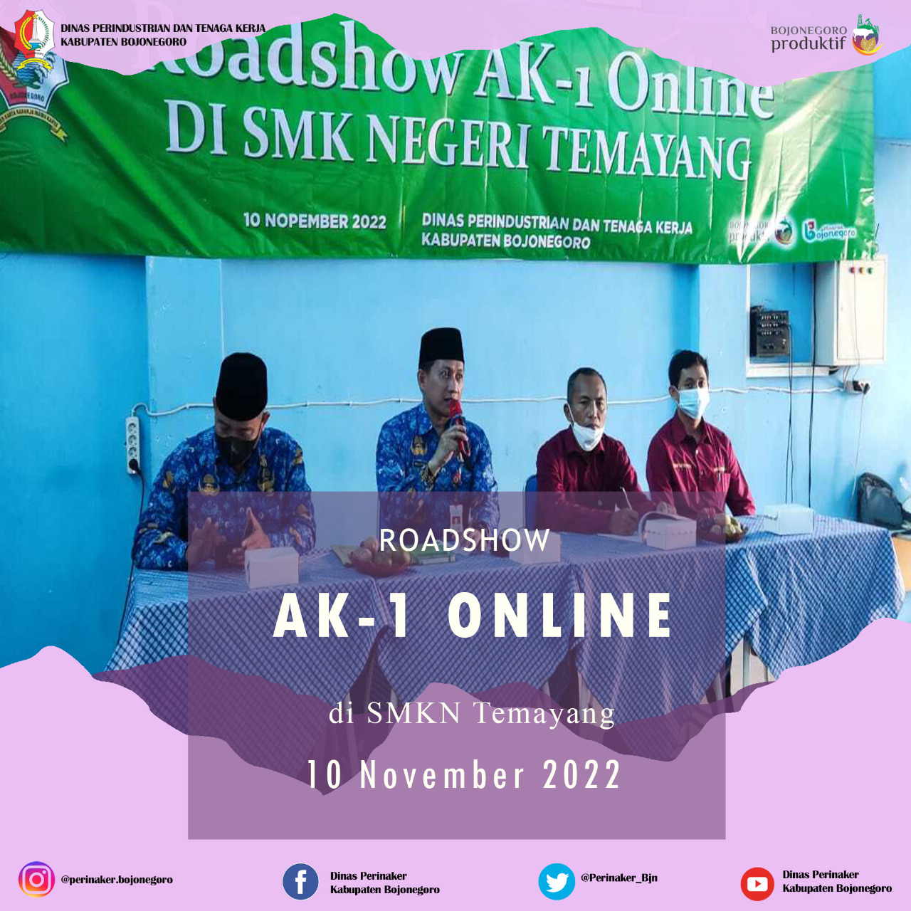 Roadshow Kartu AK/I Online SMK Temayang