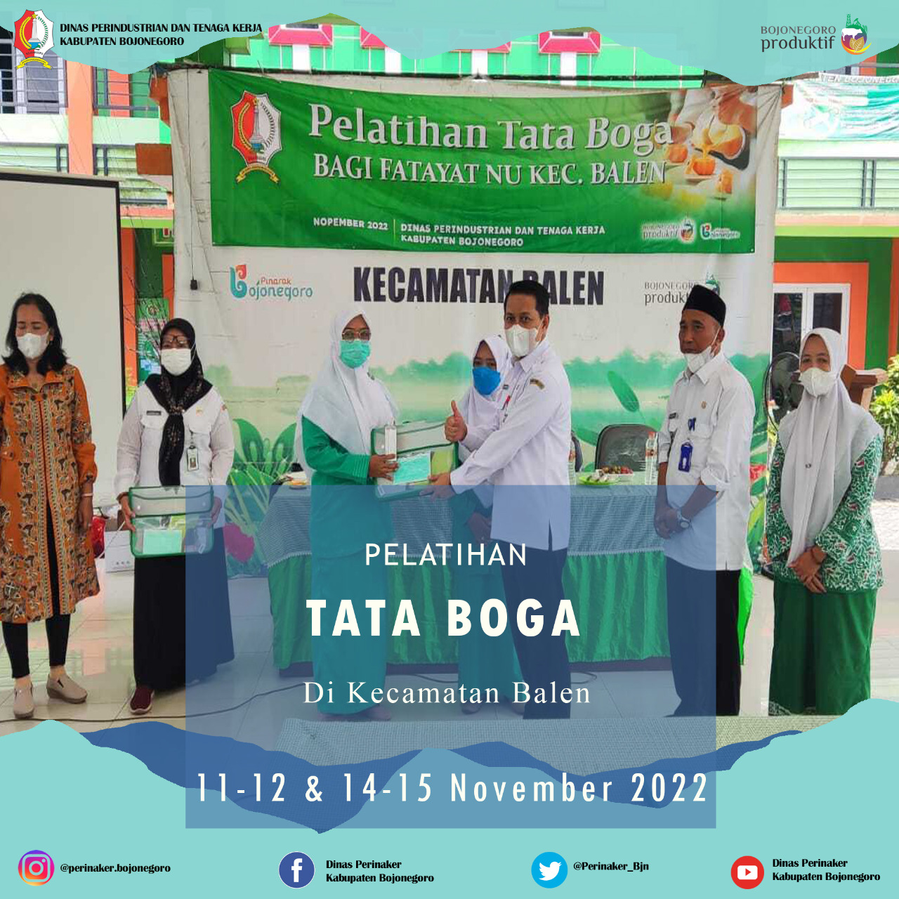 Pelatihan Tata Boga di Kecamatan Balen Kabupaten