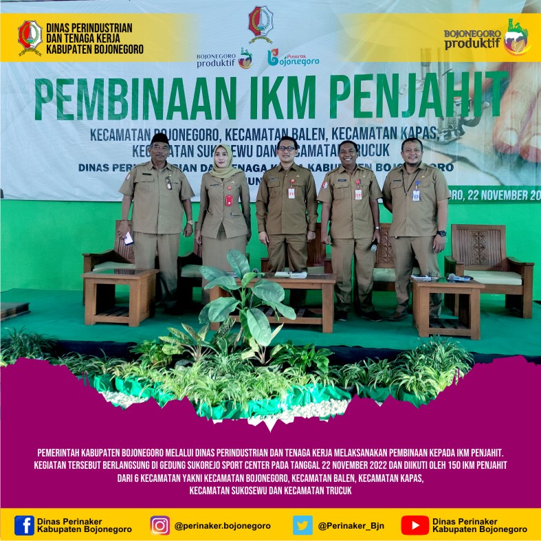 Pembinaan IKM Penjahit