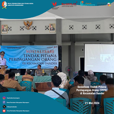 Sosialisasi Tindak Pidana Perdaganga Orang (TPPO) di Kecamatan Dander