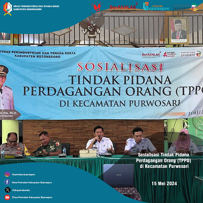 Sosialisasi Tindak Pidana Perdagangan Orang (TPPO) di Kecamatan Purwosari