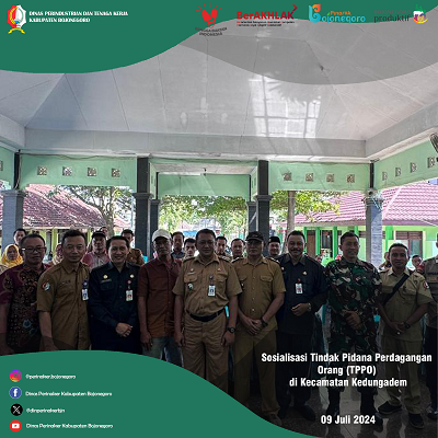 Sosialisasi Tindak Pidana Perdagangan Orang (TPPO) di Kecamatan Kedungadem