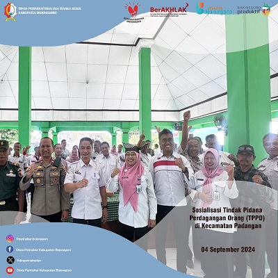 Sosialisasi Tindak Pidana Perdagangan Orang (TPPO) di Kecamatan Padangan