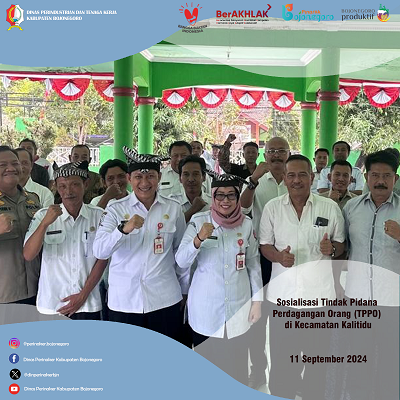 Sosialisasi Tindak Pidana Perdagangan Orang (TPPO) di Kecamatan Kalitidu