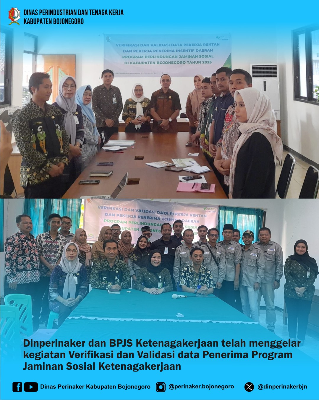 erifikasi dan Validasi Data Pekerja Rentan dan Penerima Insentif Daerah
