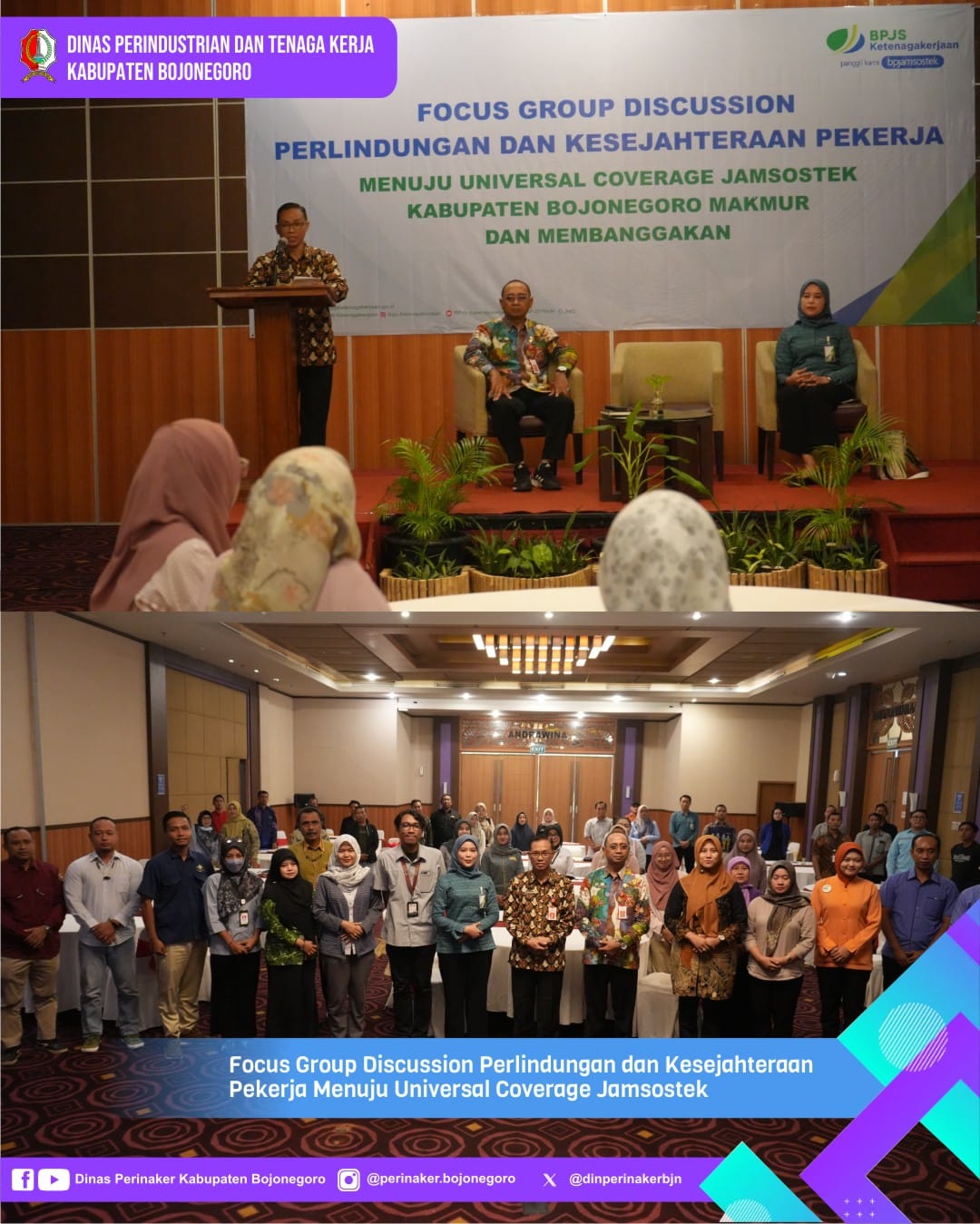 Focus Group Discussion Menuju Universal Coverage Jamsostek