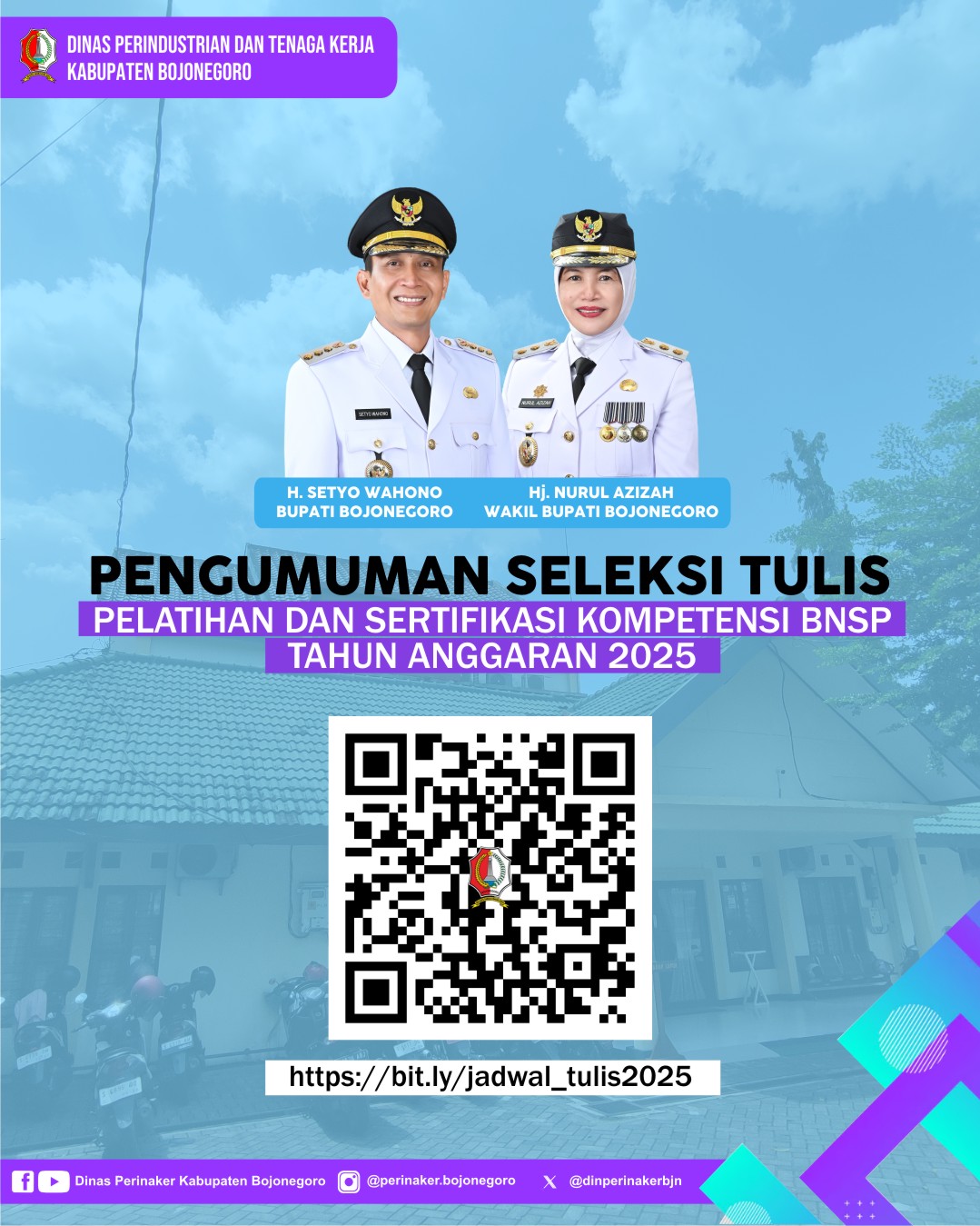 Pengumuman Jadwal Seleksi Tulis
