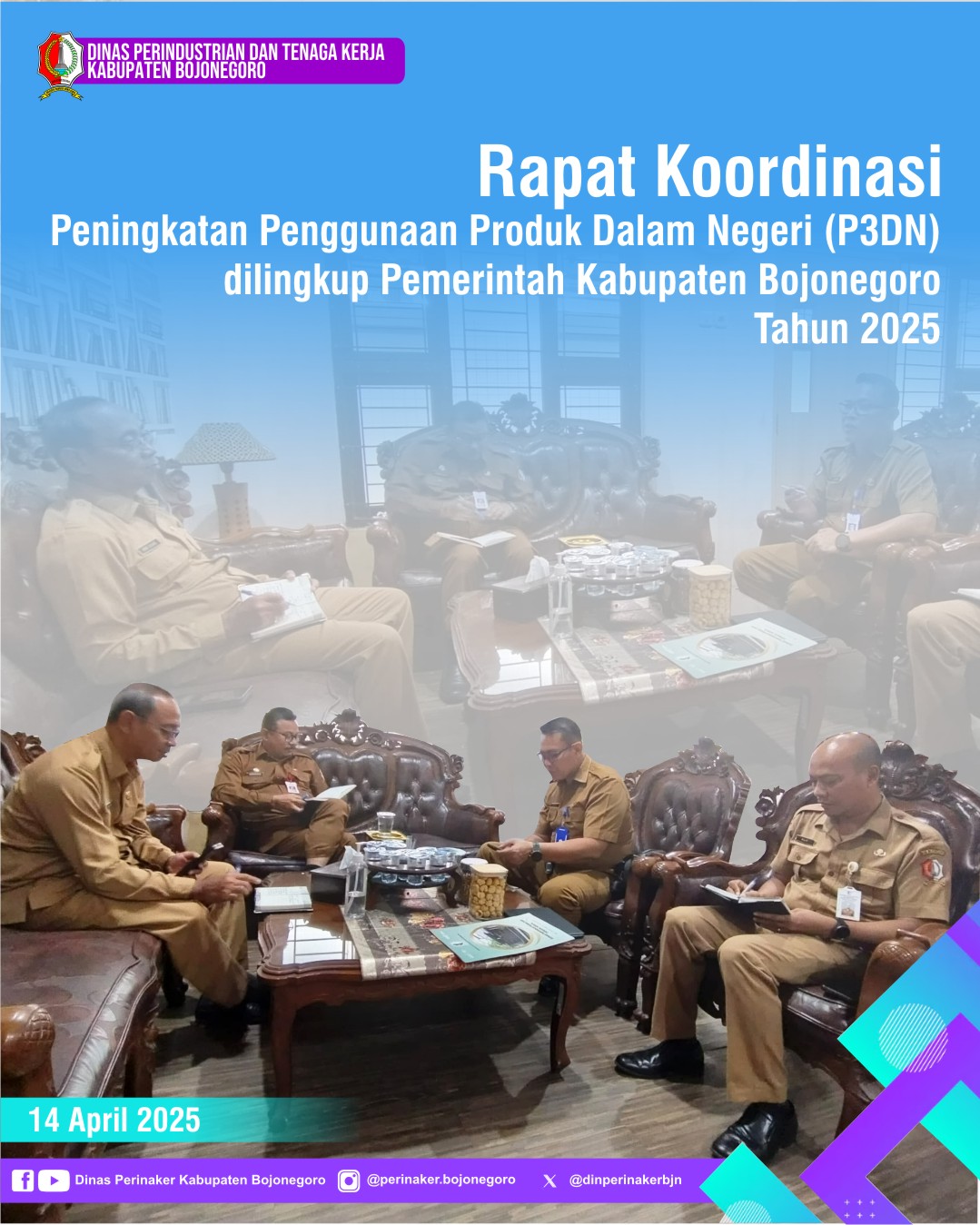 Rakor Peningkatan Penggunaan Produk Dalam Negeri (P3DN)