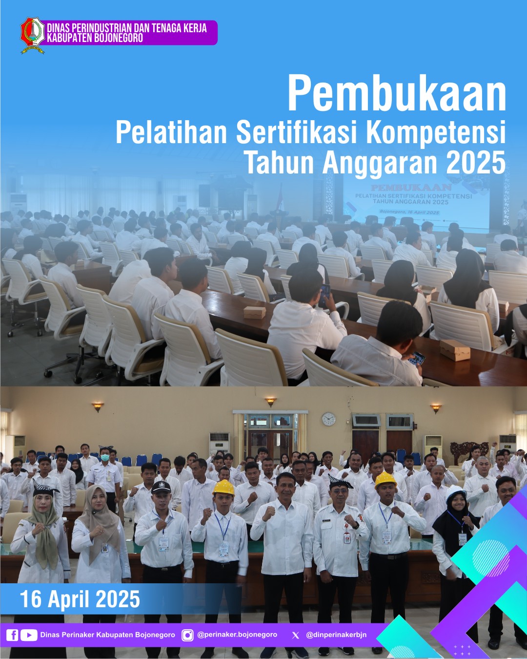 Pembukaan Pelatihan Sertifikasi Kompetensi