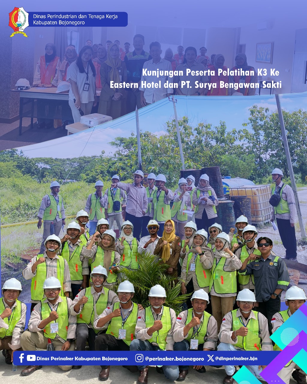 Kunjungan Peserta Pelatihan K3