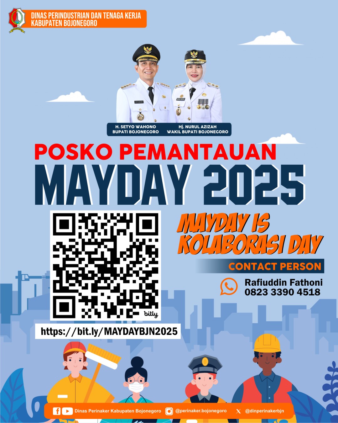 Posko Pemantauan Mayday 2025