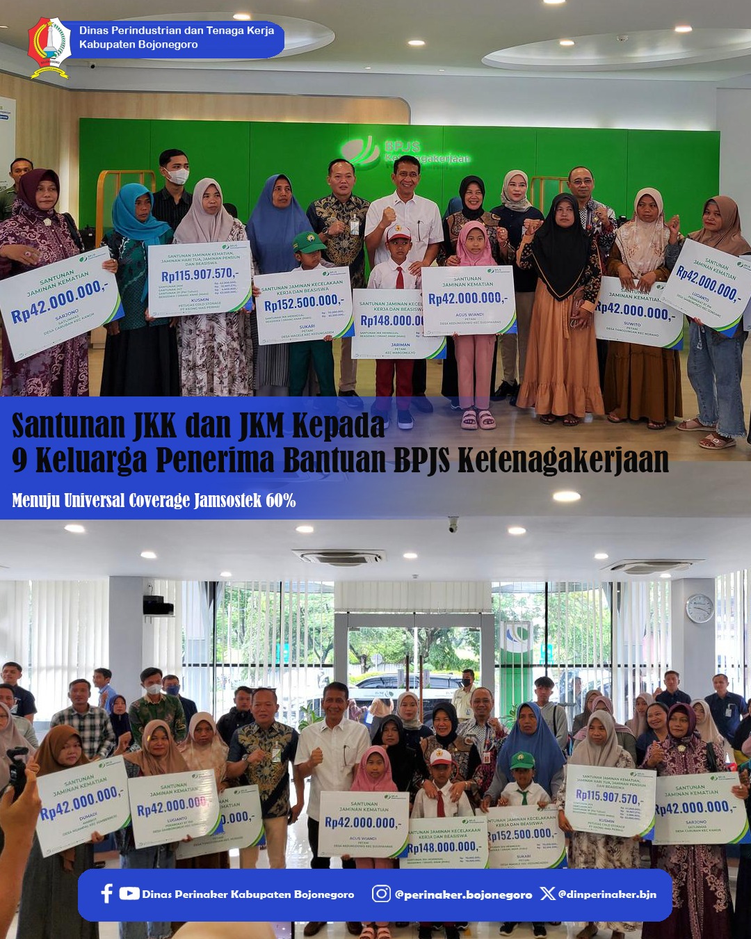 Sinergi dengan BPJS Ketenagakerjaan