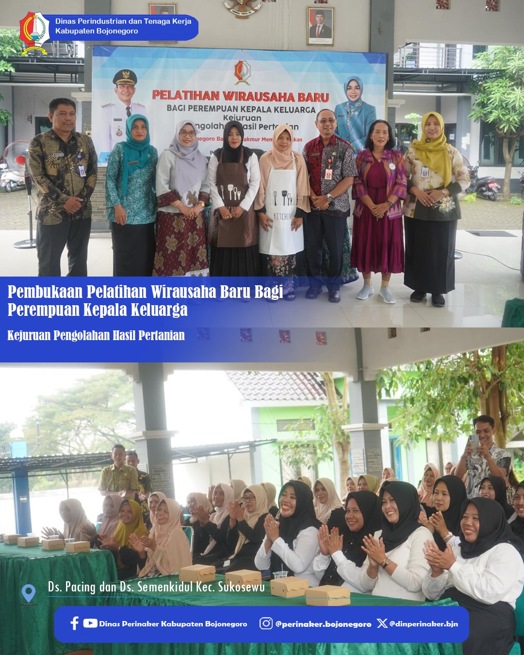 Pelatihan Wirausaha Baru Perempuan Kepala Keluarga