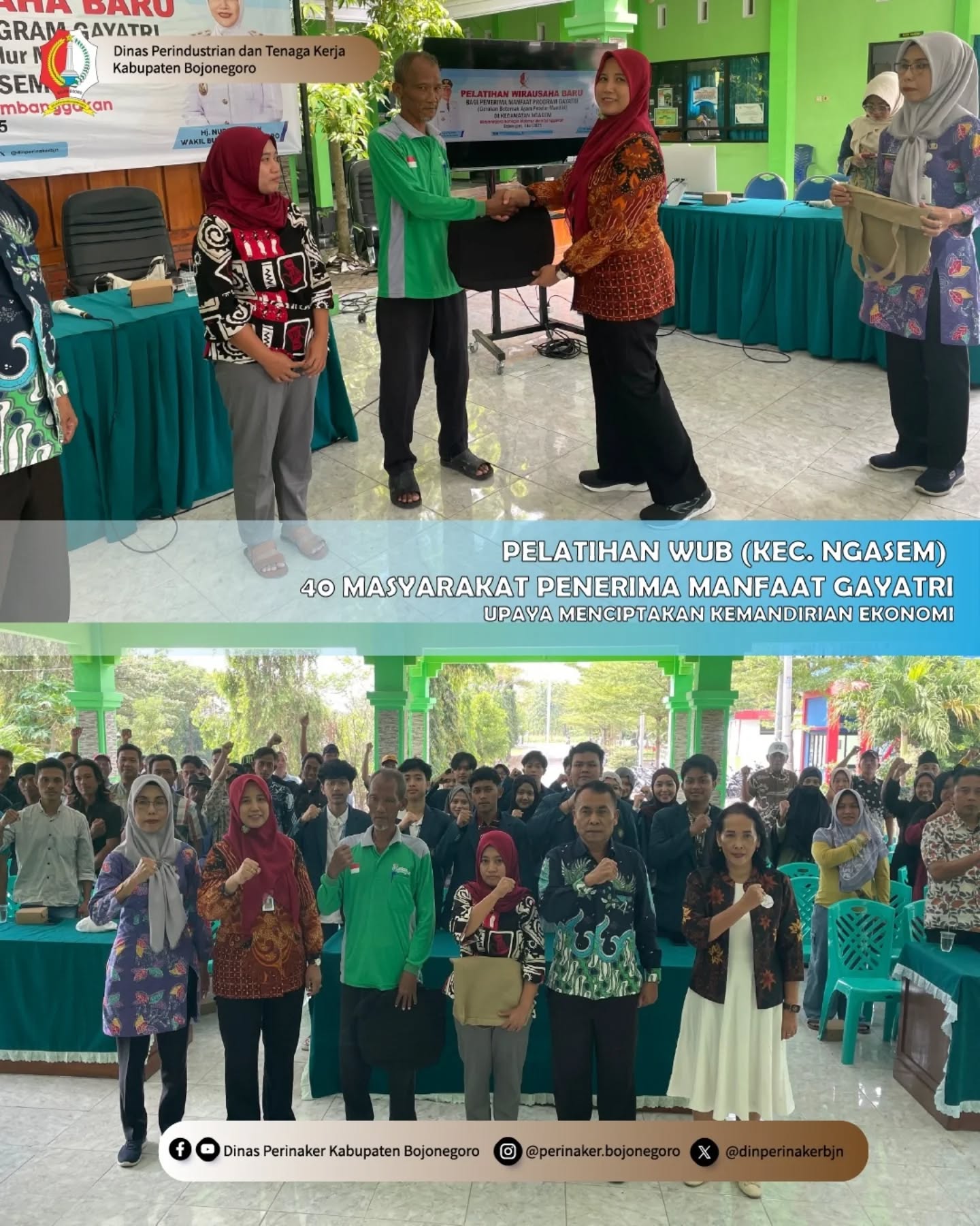 Pelatihan WUB Penerima Manfaat Gayatri