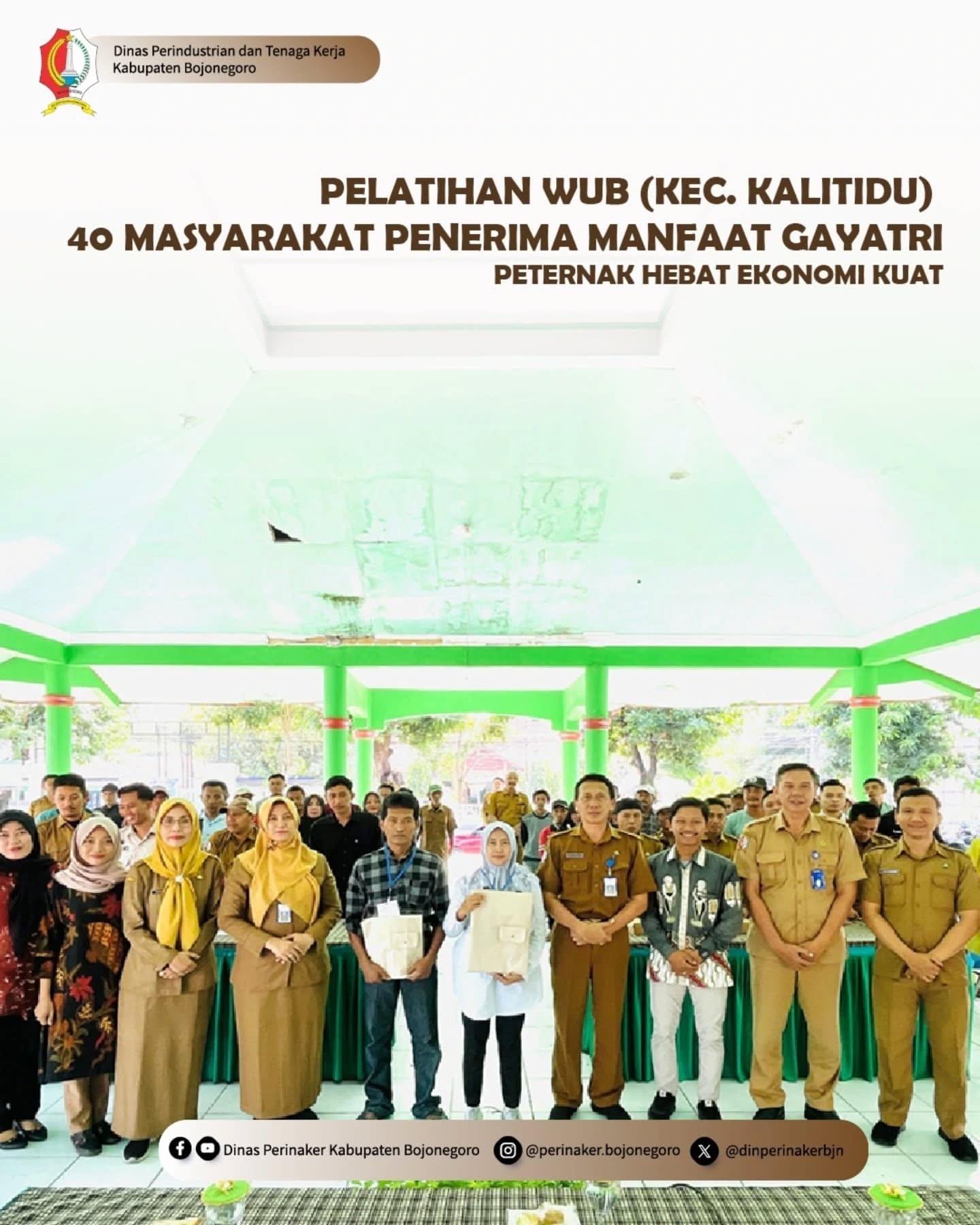 Pelatihan WUB Penerima Manfaat Gayatri