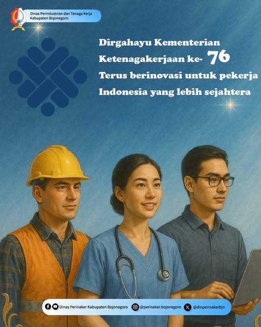 Dirgahayu Kementrian Ketenagakerjaan ke-76