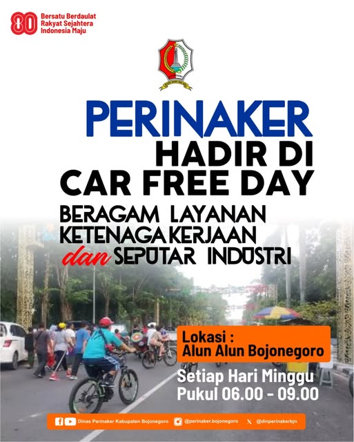 Layanan Perinaker Car Free Day
