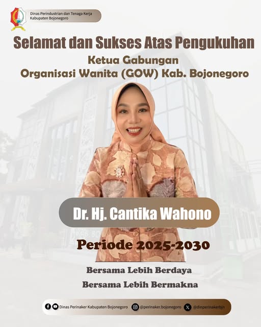 Pengukuhan Gerakan Organisasi Wanita Bojonegoro