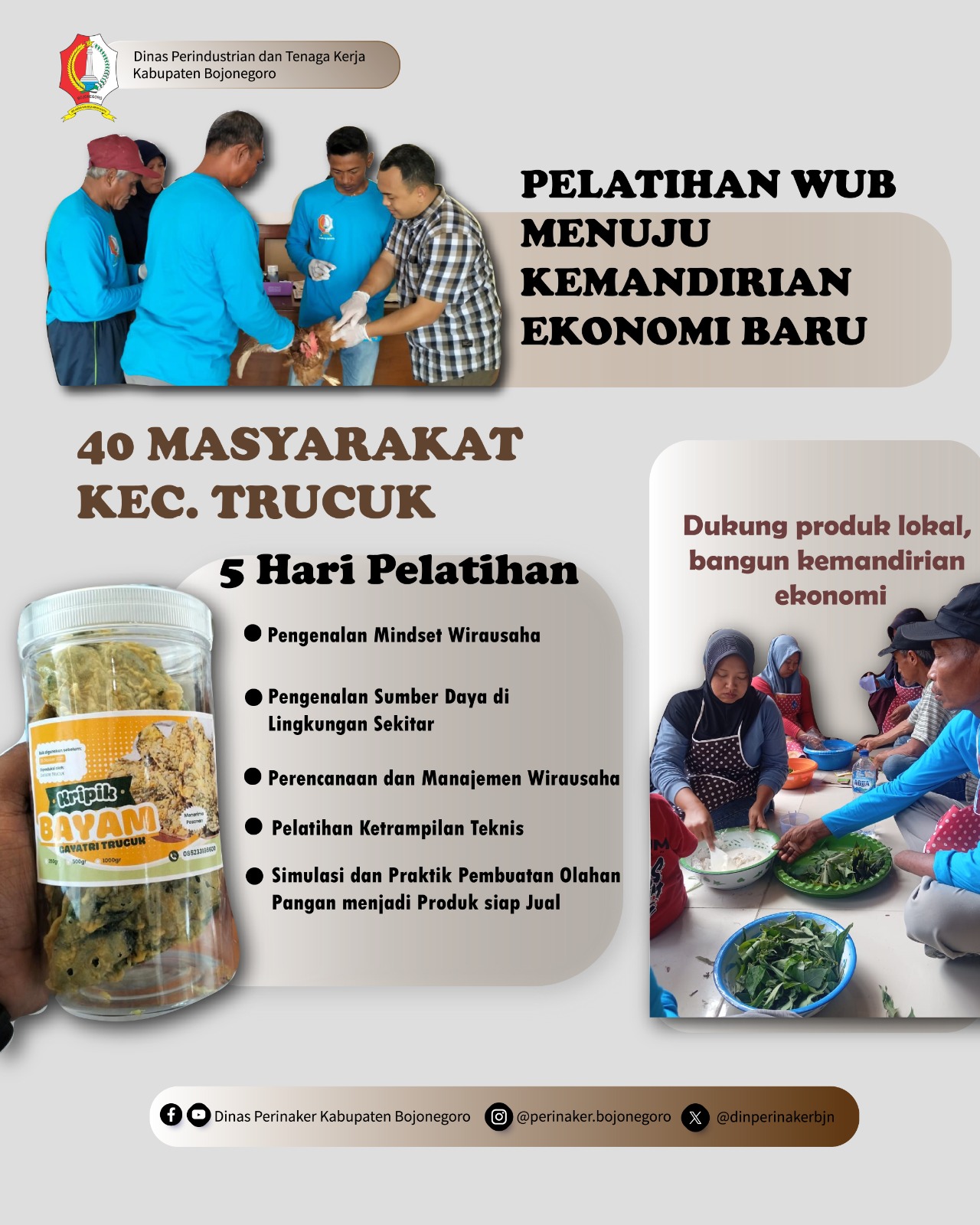 Pelatihan WUB Kemandirian Ekonomi
