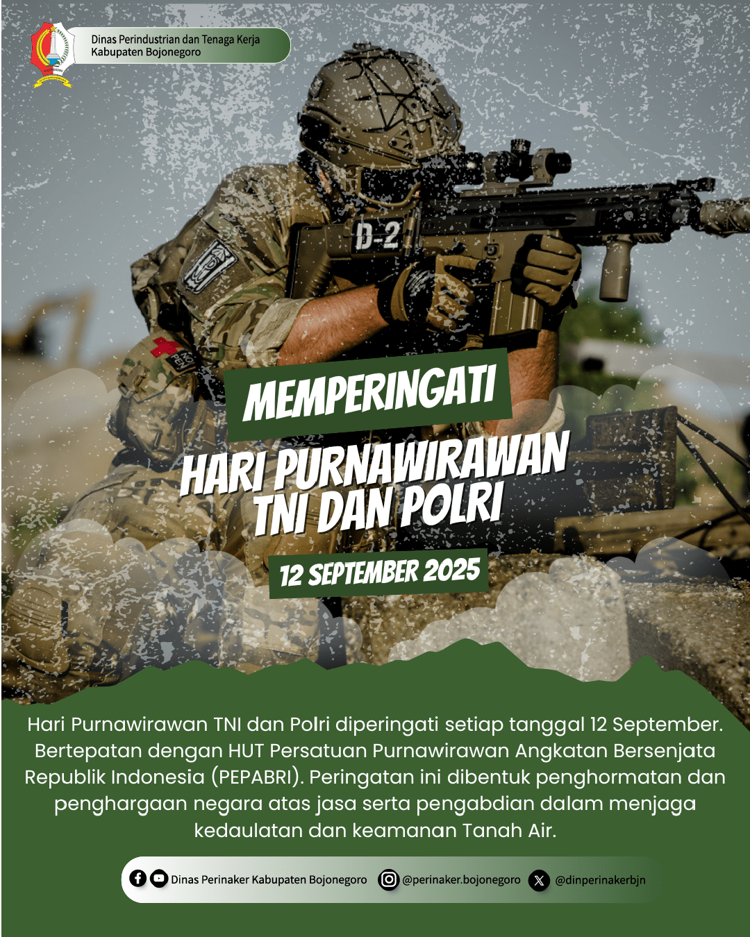 Memperingati Hari Purnawirawan TNI Polri