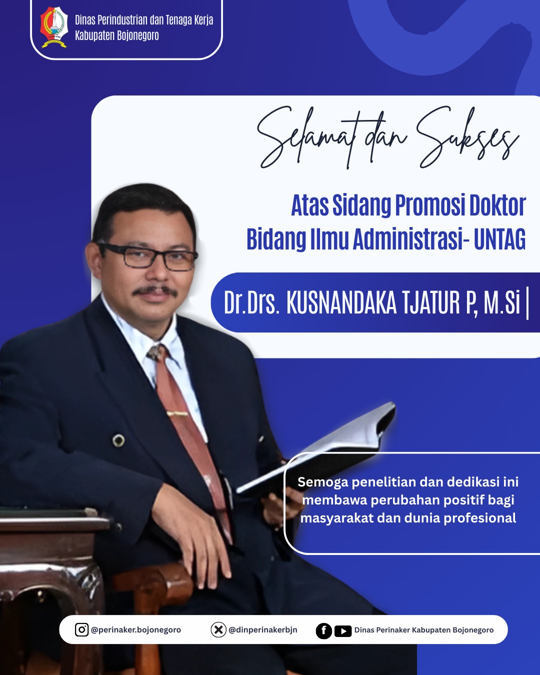Sidang Promosi Doktor Ilmu Administrasi