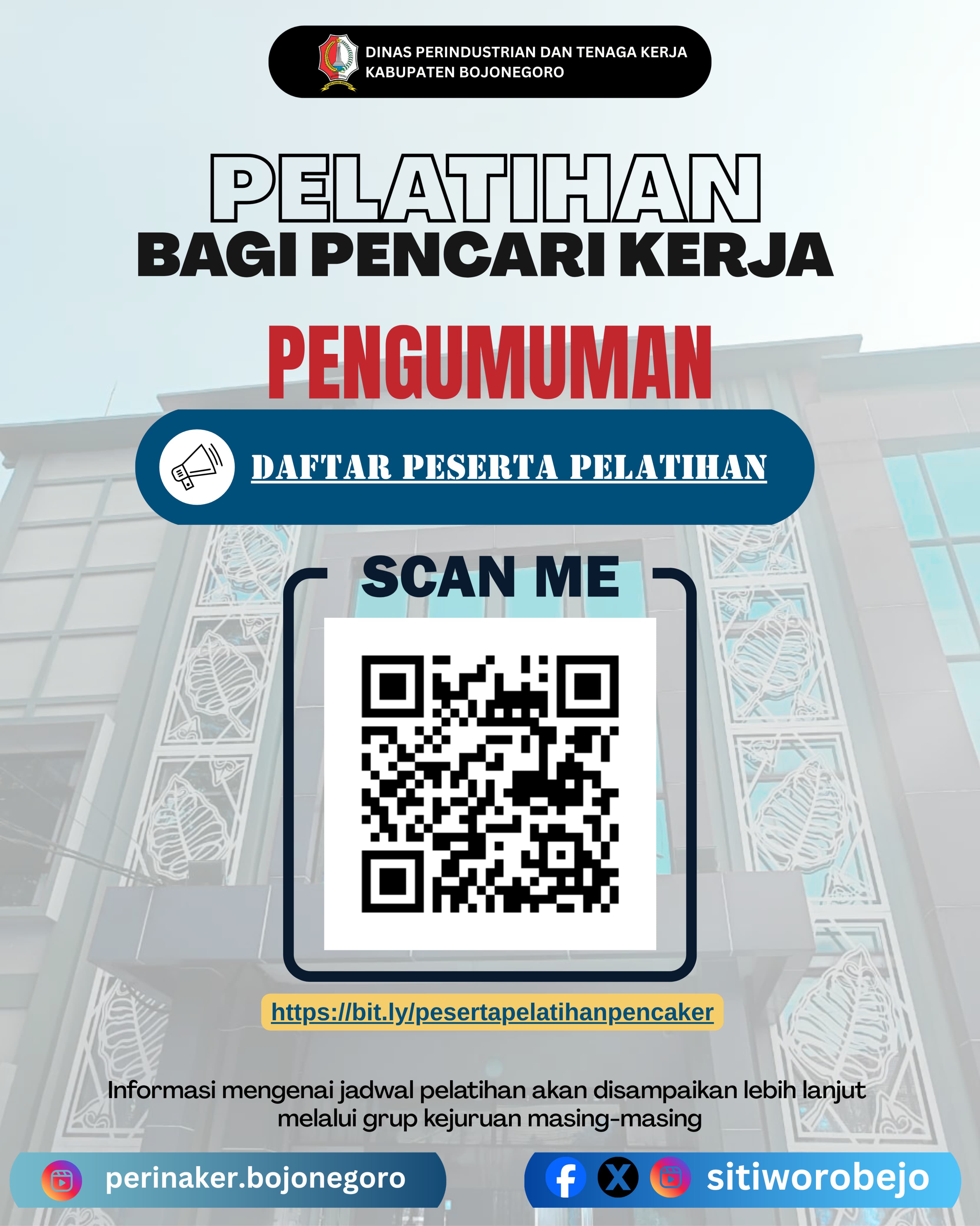 Pelatihan Bagi Pencari Kerja