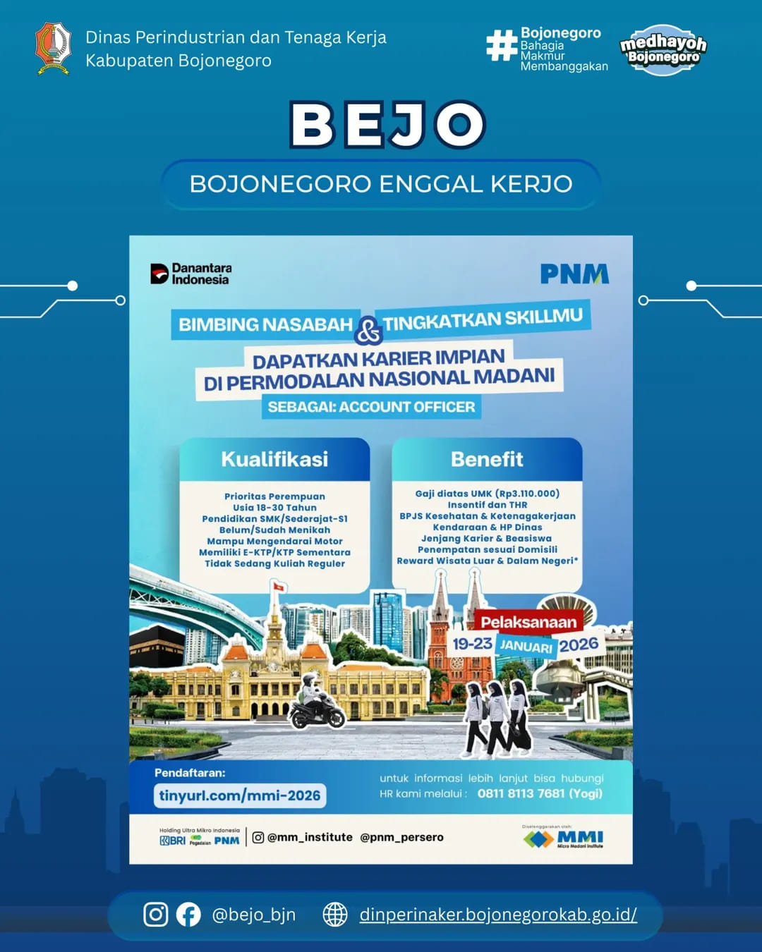 INFO LOWONGAN KERJA- PNM 2026