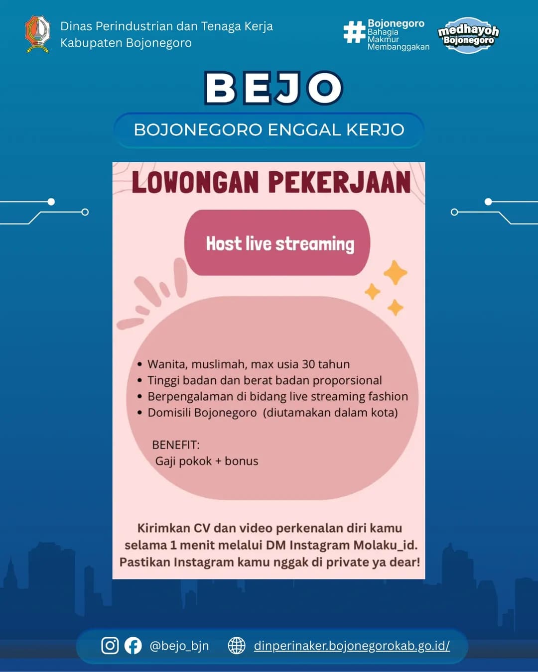 INFO LOWONGAN KERJA- Molaku_id
