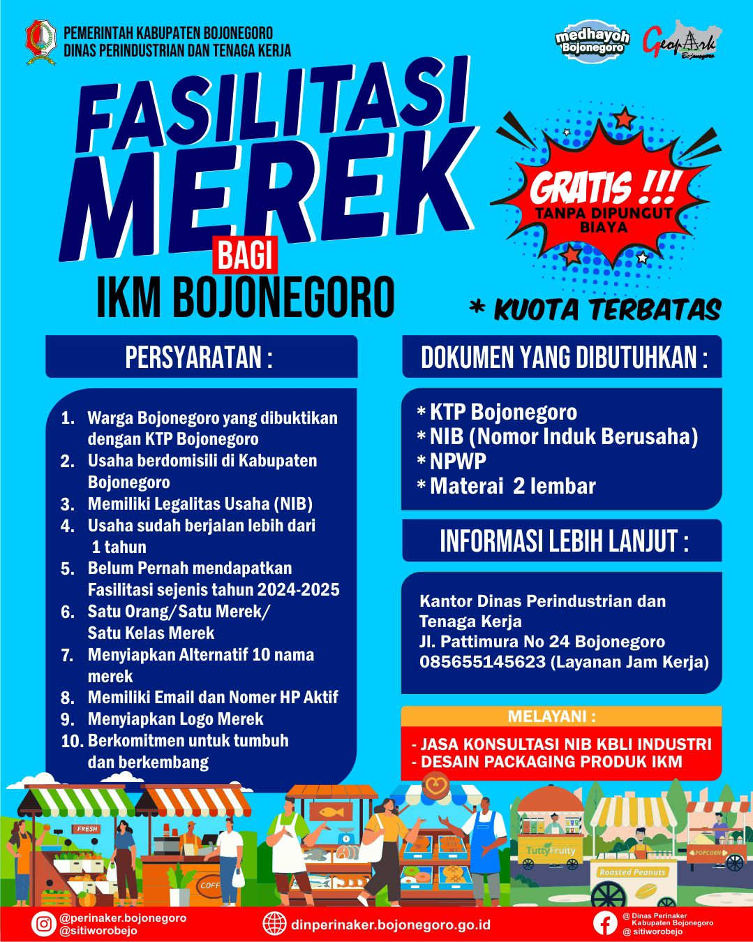 Fasilitas Merek IKM Bojonegoro