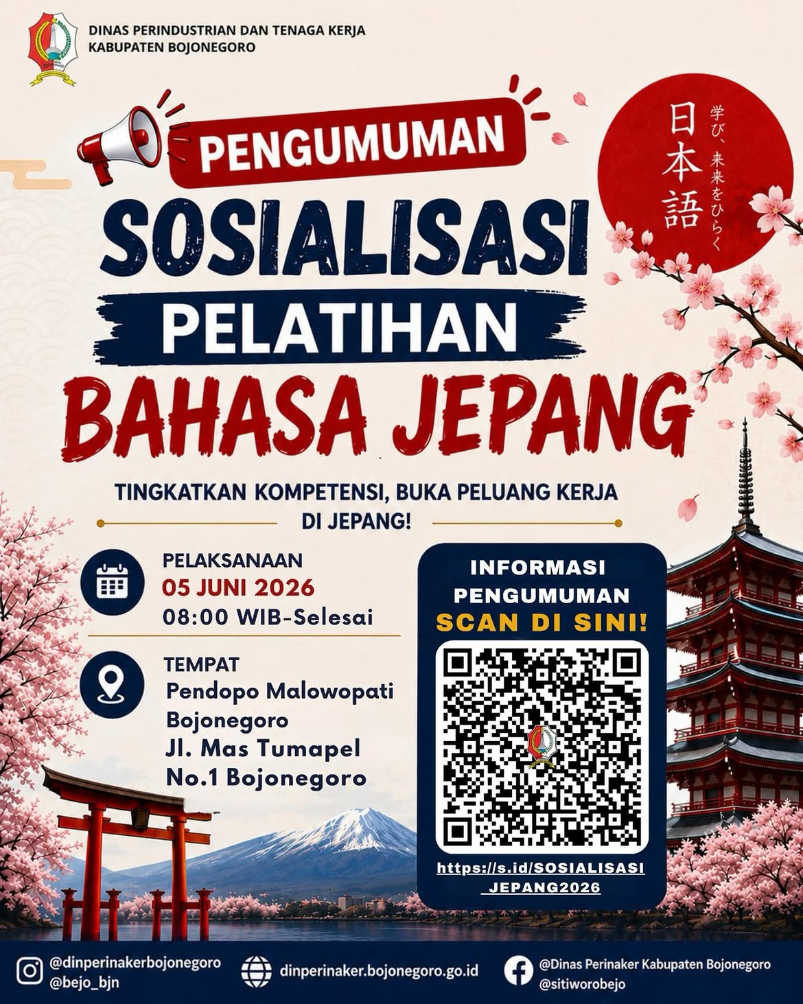 Sosialisasi Pelatihan Bahasa Jepang