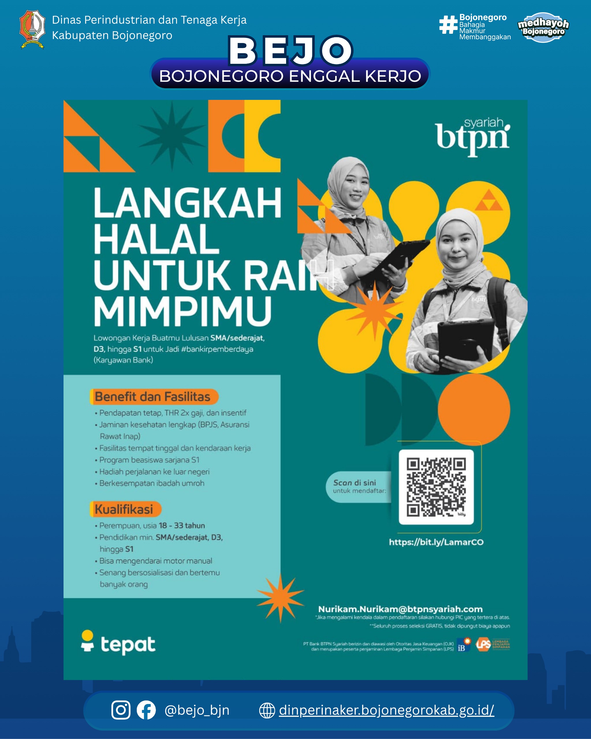 LOWONGAN KERJA TERBARU – BTPN Syariah