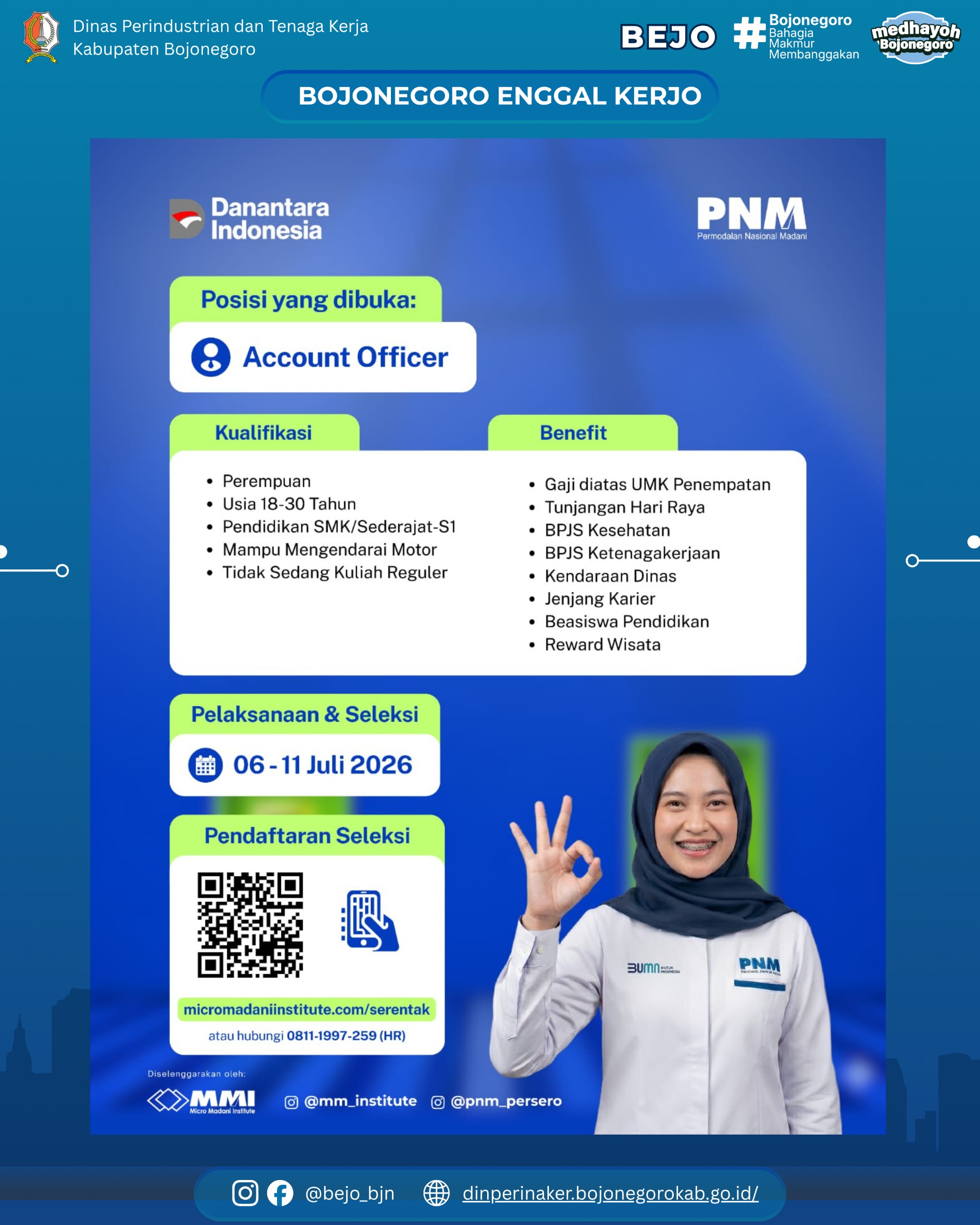 LOWONGAN KERJA TERBARU – PT Permodalan Nasional Madani (PNM)