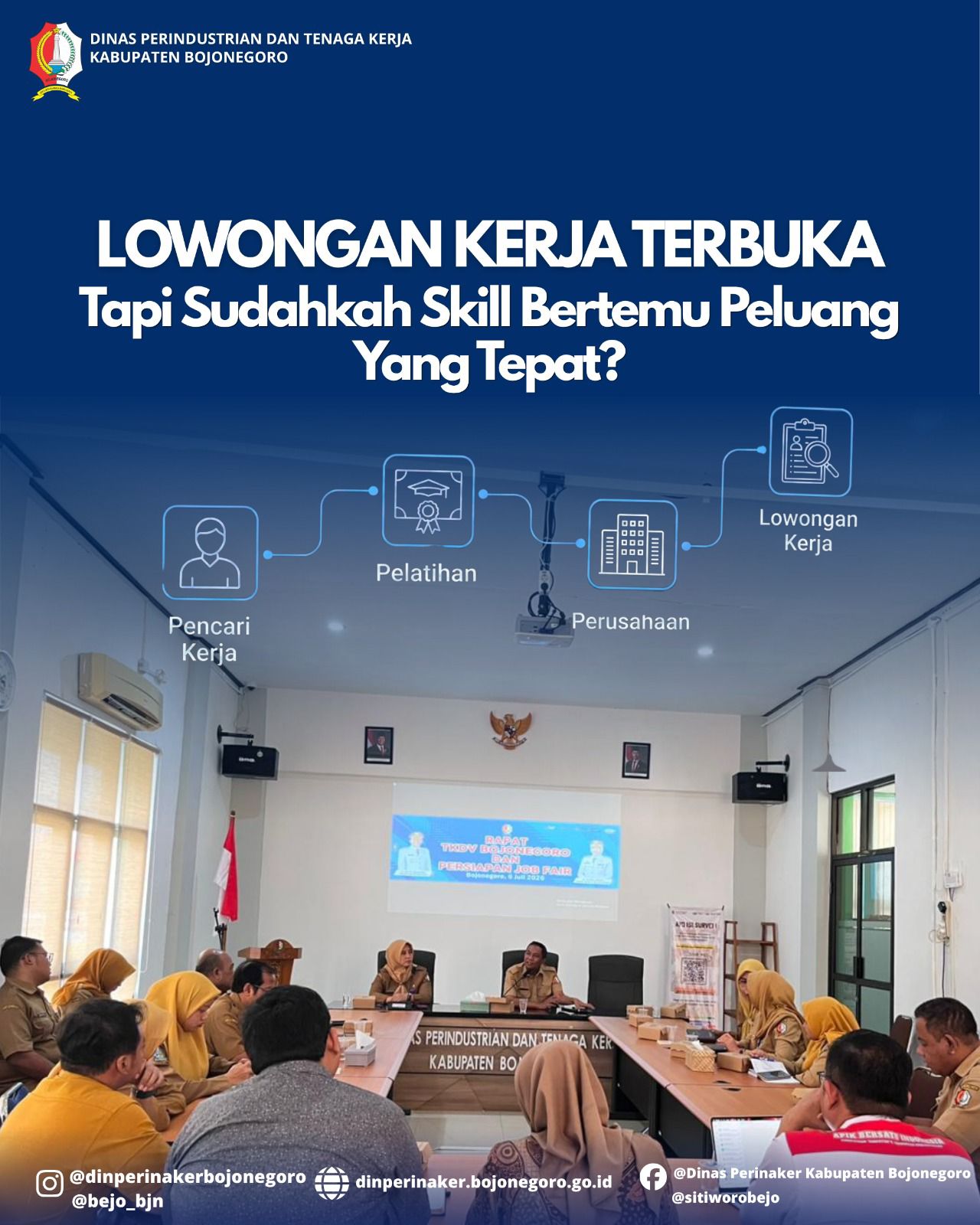 Rapat TKDV dan Persiapan Job Fair