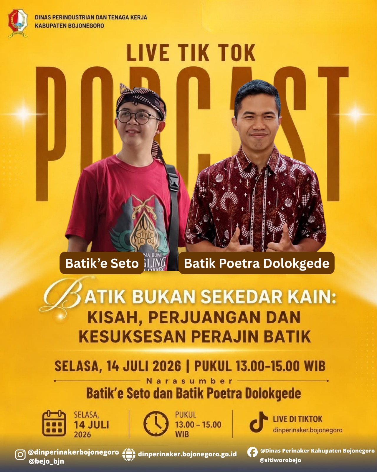 LIVE TIKTOK PODCAST – SUCCESS STORY IKM 🎙️