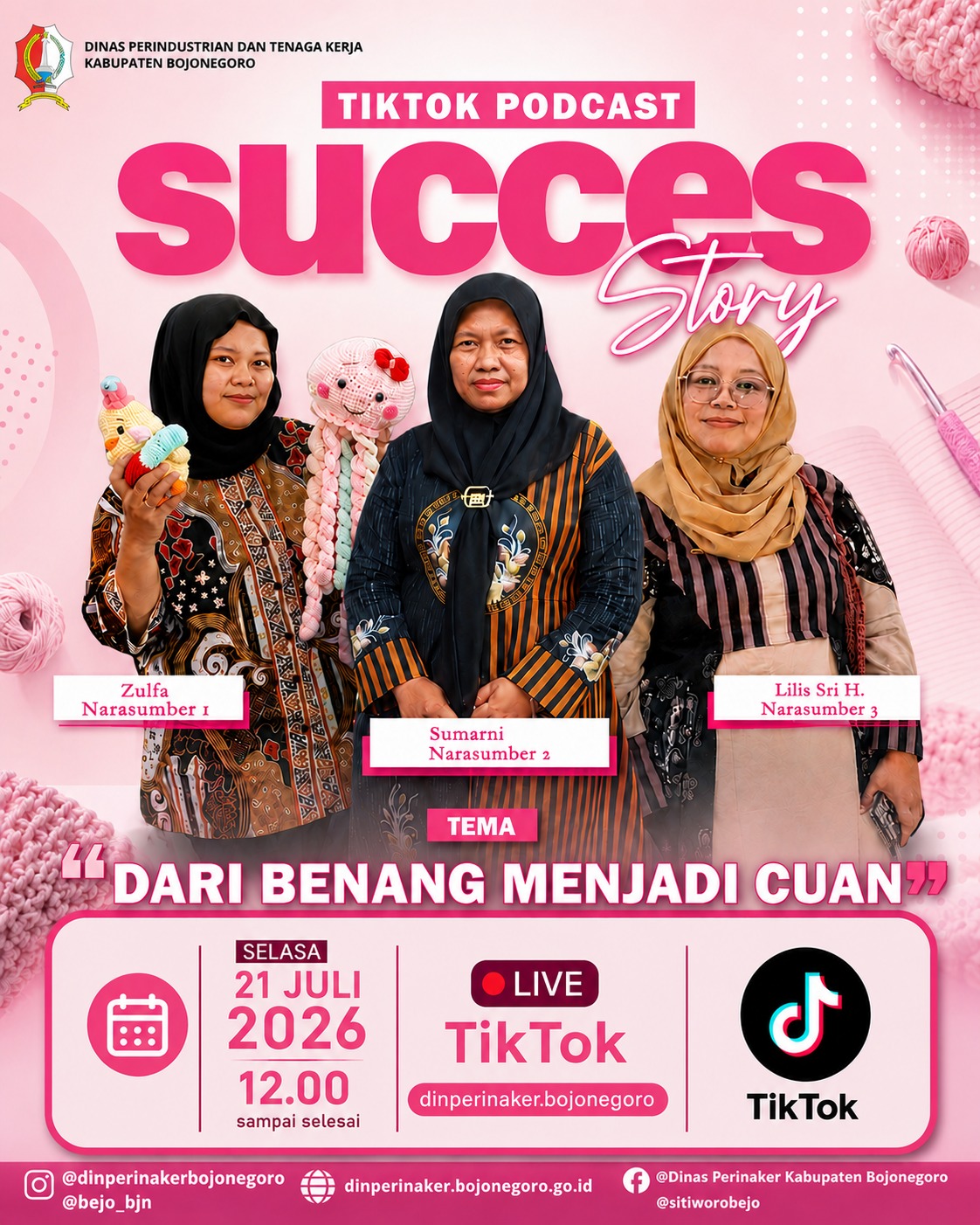 DARI BENANG MENJADI CUAN!