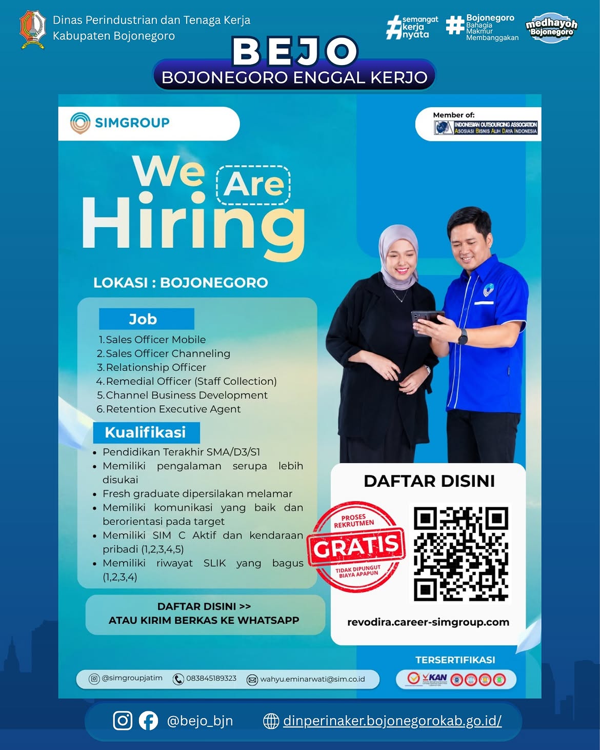 LOWONGAN KERJA TERBARU –SIMGROUP