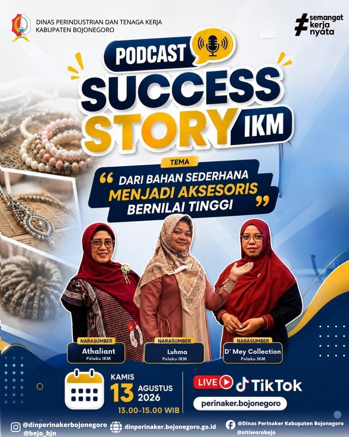 DARI BAHAN SEDERHANA, JADI AKSESORIS BERNILAI TINGGI!
