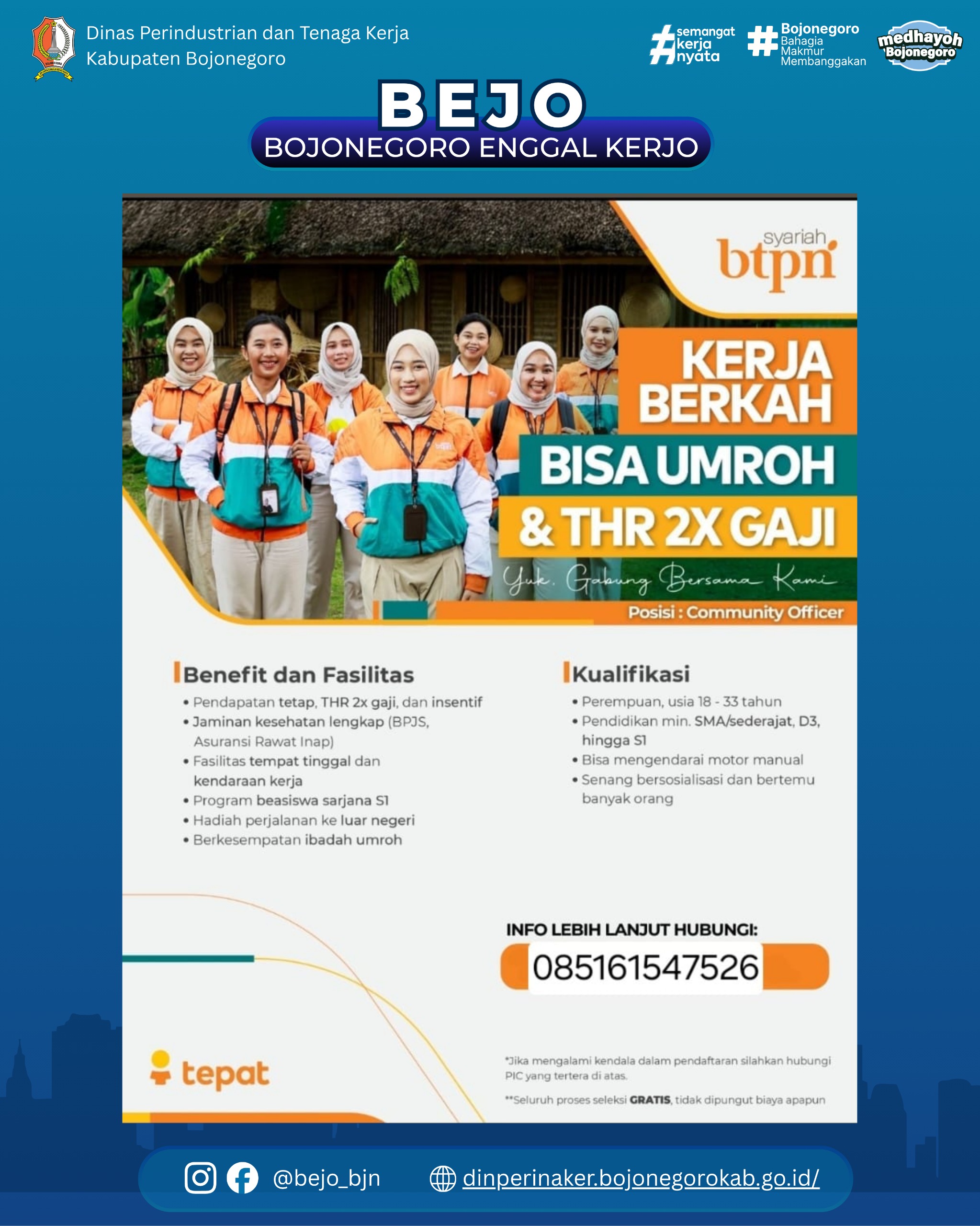 LOWONGAN KERJA TERBARU – BTPN Syariah