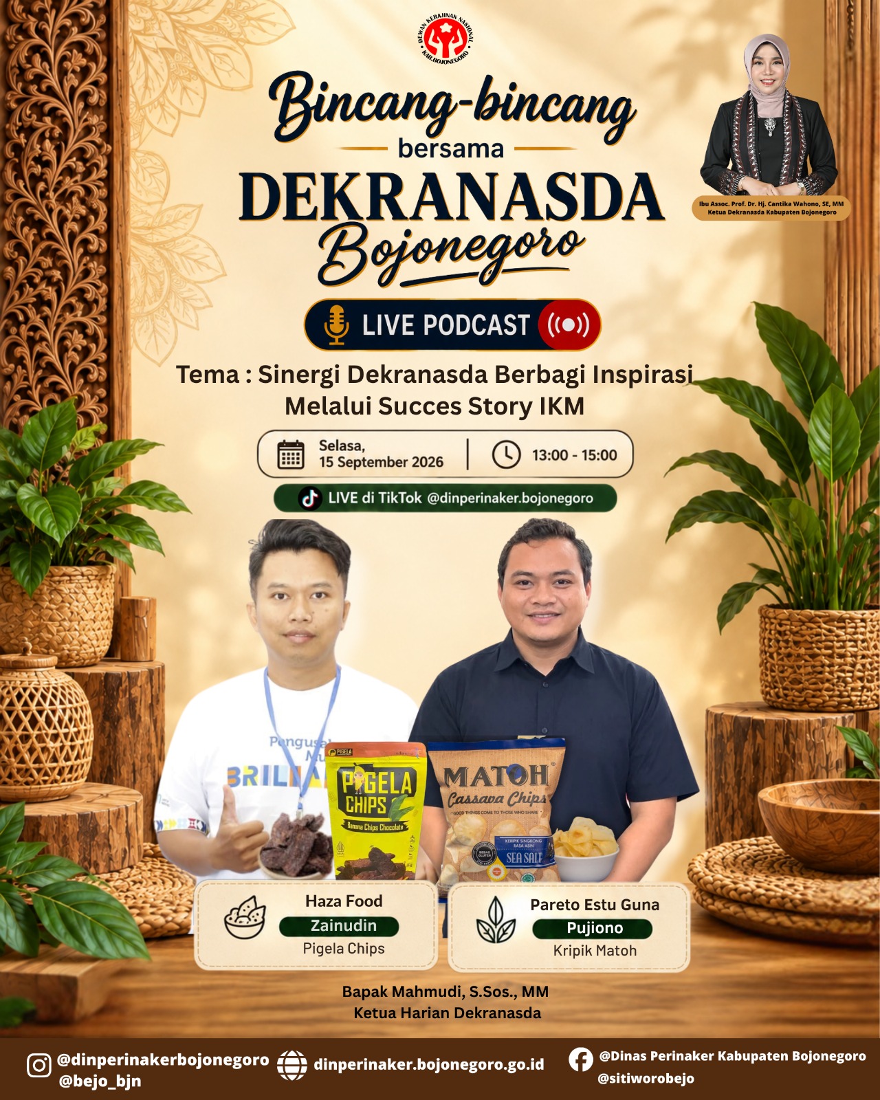Bincang-bincang Bersama Dekranasda Bojonegoro