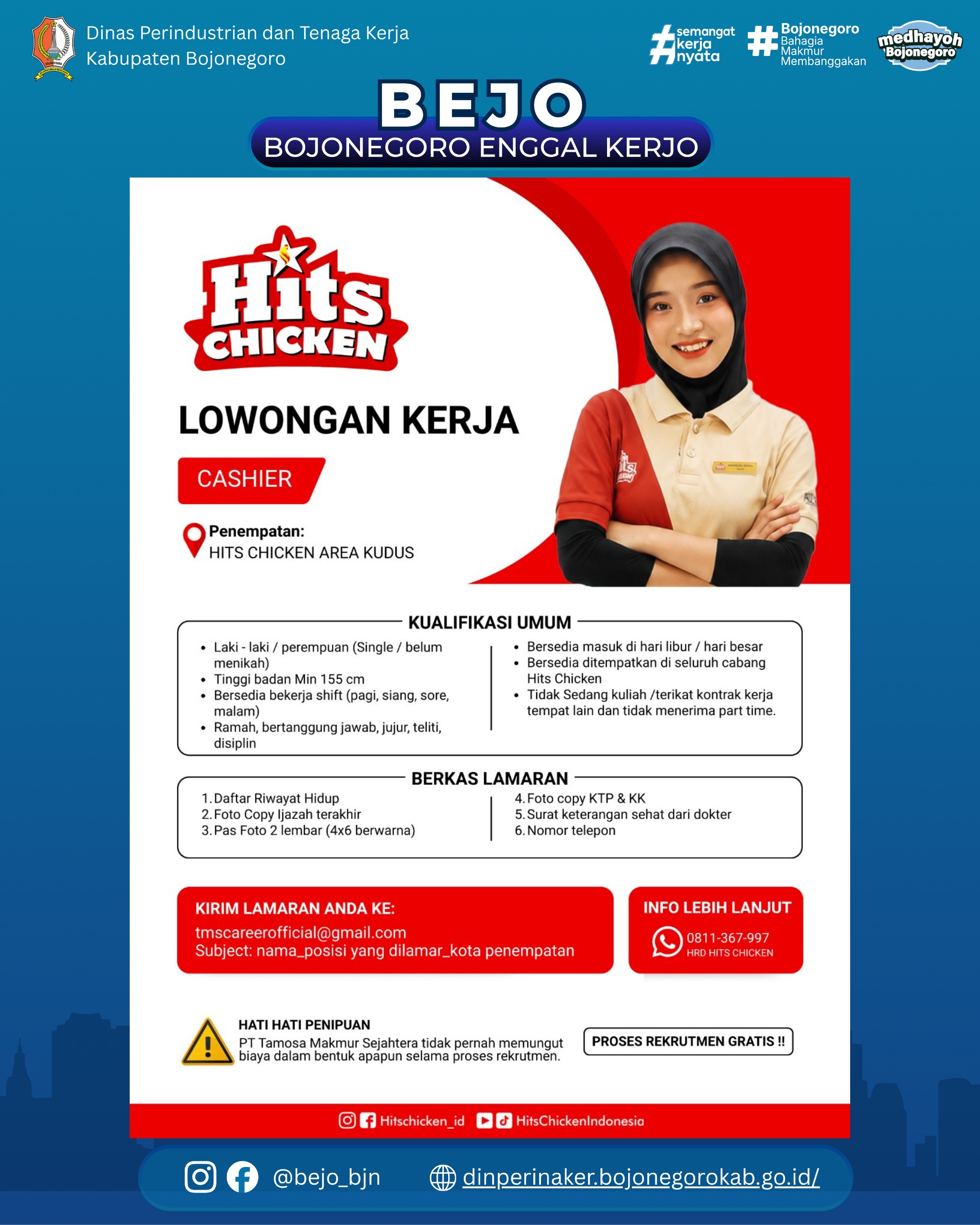 LOWONGAN KERJA TERBARU – PT. Tamosa Makmur Sejahtera