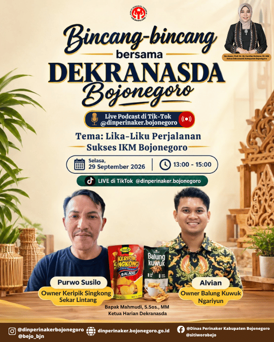 Bincang-bincang bersama Dekranasda Bojonegoro!